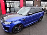 Land Rover Range Rover Sport 5.0 V8 S/C 575 SVR 5dr Auto HUGH SPECIFICATION Estate Petrol Blue