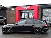 Audi RS6 4.0T FSI Quattro 5dr Tip Auto LOW MILEAGE 2 OWNERS PAN ROOF STEALTH PACK Estate Petrol Black