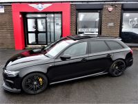 Audi RS6 4.0T FSI Quattro 5dr Tip Auto LOW MILEAGE 2 OWNERS PAN ROOF STEALTH PACK Estate Petrol Black